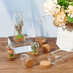 10Pcs 2 Styles Glass Dome Cloche Cover&nbsp;DJEW-NB0001-38