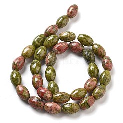 Natural Unakite Beads Strands&nbsp;G-B106-B26-01