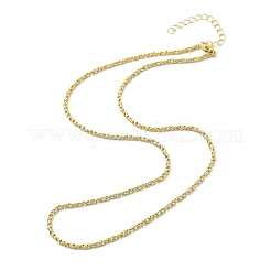 Brass Rope Chain Necklaces&nbsp;NJEW-A042-04G
