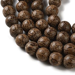 Natural Coconut Wood Beaded Strands&nbsp;COCB-P002-10B