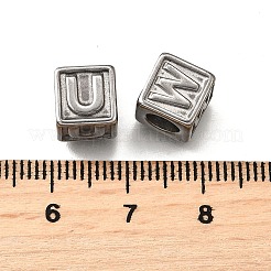 26Pcs 26 Styles 304 Stainless Steel Cube Beads&nbsp;STAS-V009-01P