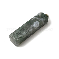Natural Moss Agate Big Pendants&nbsp;G-F820-03P-01