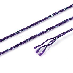 200M 6-Ply Sparkle Polyester Cord with Metallic Thread&nbsp;OCOR-T019-01A-12