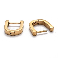 304 Stainless Steel Huggie Hoop Earrings&nbsp;STAS-J033-12A-G