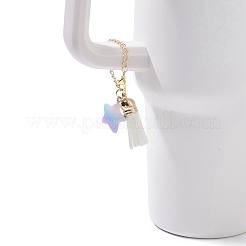 Resin Heart/Moon/Star Cup Charms&nbsp;HJEW-JM02071