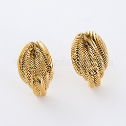 3 Pairs Stainless Steel Textured Stud Earrings&nbsp;CO5083