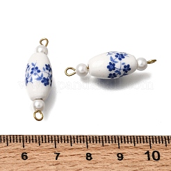 Handmade Blue and White Procelain Links&nbsp;PR-CBA27E8-01A-G