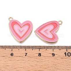 Rack Plating Alloy Enamel Pendants&nbsp;X-ENAM-N056-432A