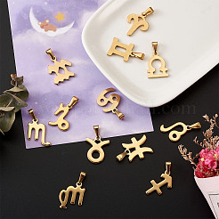 304 Stainless Steel Pendants&nbsp;STAS-BT0001-06G