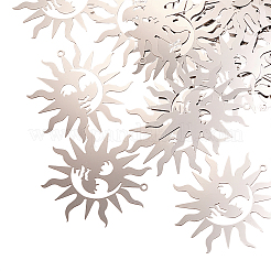 201 Stainless Steel Filigree Pendants&nbsp;STAS-CJ0001-206
