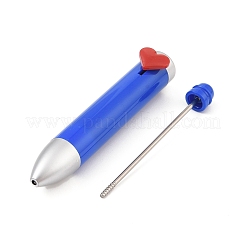 Heart Plastic Ball-Point Pen&nbsp;AJEW-P126-B05