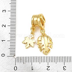 Brass Micro Pave Clear Cubic Zirconia Pendants&nbsp;CU-CBAD306-08G-01