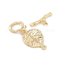 Brass Toggle Clasps&nbsp;KK-C051-51G