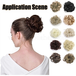 Synthetic Hair Bun Extensions&nbsp;OHAR-G006-A06