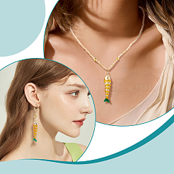 4Pcs Rack Plating Brass Pendants&nbsp;KK-BC0015-55