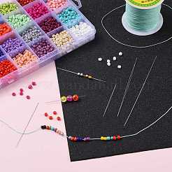 Iron Big Eye Beading Needles&nbsp;TOOL-R095-02