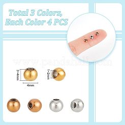 304 Stainless Steel Spacer Beads&nbsp;STAS-UN0004-94
