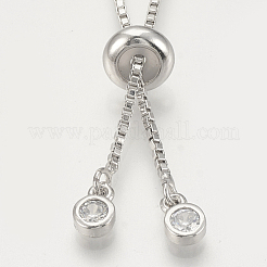 Adjustable Brass Necklace Making&nbsp;KK-Q746-003P