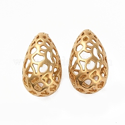 304 Stainless Steel Earrings&nbsp;EJEW-O004-16G