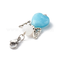 Acrylic Angel Beads Pendant&nbsp;X1-HJEW-JM00520