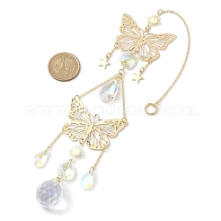 Iron Butterfly Hanging Ornaments&nbsp;HJEW-TA00171