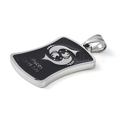 304 Stainless Steel Pendants&nbsp;LS-STAS-O008-01B