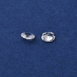 Oval-Shaped Cubic Zirconia Cabochons&nbsp;ZIRC-TAC0004-01A