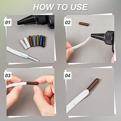 70Pcs 7 Style Plastic Aglets for Shoelaces&nbsp;KY-PH0001-84