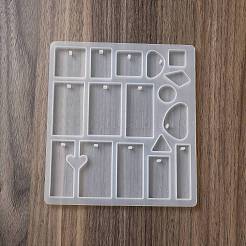 DIY Pendant Silicone Molds&nbsp;DIY-G091-04B