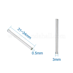 Glass Bugle Beads&nbsp;SEED-TA0001-01