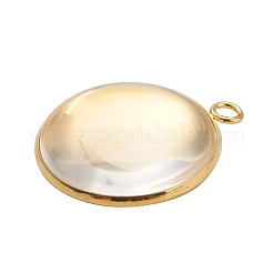 200Pcs Transparent Glass Cabochons&nbsp;GGLA-YW0001-03