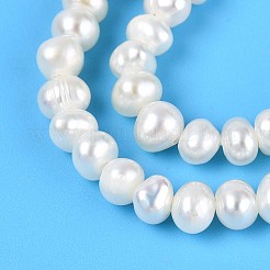 Natural Cultured Freshwater Pearl Beads Strands&nbsp;PEAR-T006-16B