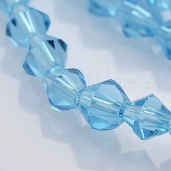 Bicone Glass Beads Strands&nbsp;EGLA-P016-3mm-02
