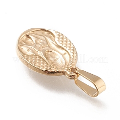 201 Stainless Steel Pendants&nbsp;STAS-L246-011G