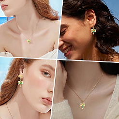 10Pcs Brass Micro Pave Cubic Zirconia Pendants&nbsp;KK-BBC0027-94