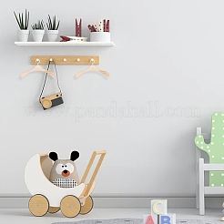 12Pcs Wood Doll Clothes Hangers&nbsp;AJEW-GO0001-22A