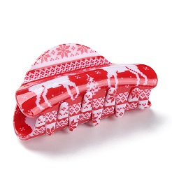 Christmas Theme PVC Claw Hair Clips&nbsp;PHAR-C001-01B