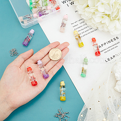 DIY 10 Pairs Wishing Bottle Earring Makings Kit&nbsp;DIY-CA0001-52P