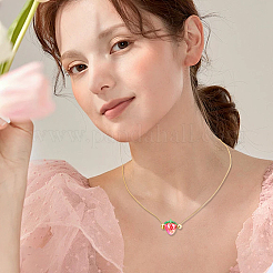 30Pcs Electroplate Opaque Acrylic Pendants&nbsp;PACR-SC0001-10