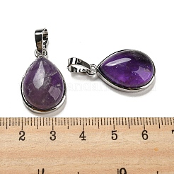 Natural Amethyst Pendants&nbsp;G-I358-B19