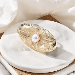 Oval Alloy Adjustable Rings for Women&nbsp;RJEW-B108-05KCG