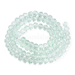 Transparent Glass Beads Strands&nbsp;X-GLAA-E036-07Z-02