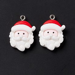 Christmas Theme Opaque Resin Pendants&nbsp;FIND-E025-14