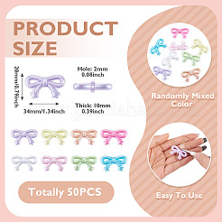 50Pcs Opaque Acrylic Imitation Pearl Beads&nbsp;OACR-TA0004-64
