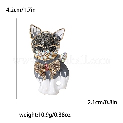 Cat Shaped Alloy Enamel Pins&nbsp;PW-WG2C75B-01