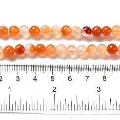 Natural Agate Beads Strands&nbsp;G-F417-01-6mm