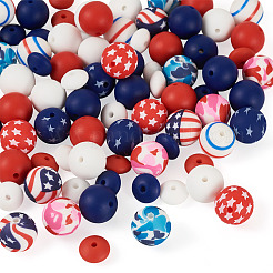 90Pcs Silicone Beads&nbsp;SIL-TA0002-80