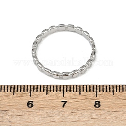 304 Stainless Steel Plain Band Finger Rings&nbsp;RJEW-P153-01P