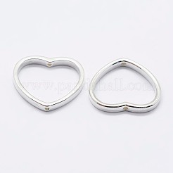 925 Sterling Silver Bead Frames&nbsp;STER-F036-15S-16x14