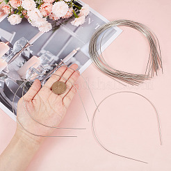 Hair Accessories Iron Hair Band Findings&nbsp;OHAR-GF0001-16